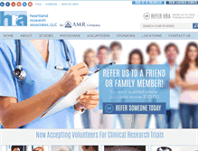 Tablet Screenshot of heartlandresearch.com